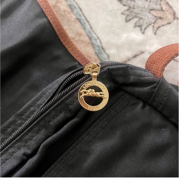 LONGCHAMP- Le Pliage Nylon Messenger Bag - Picture 6 of 12